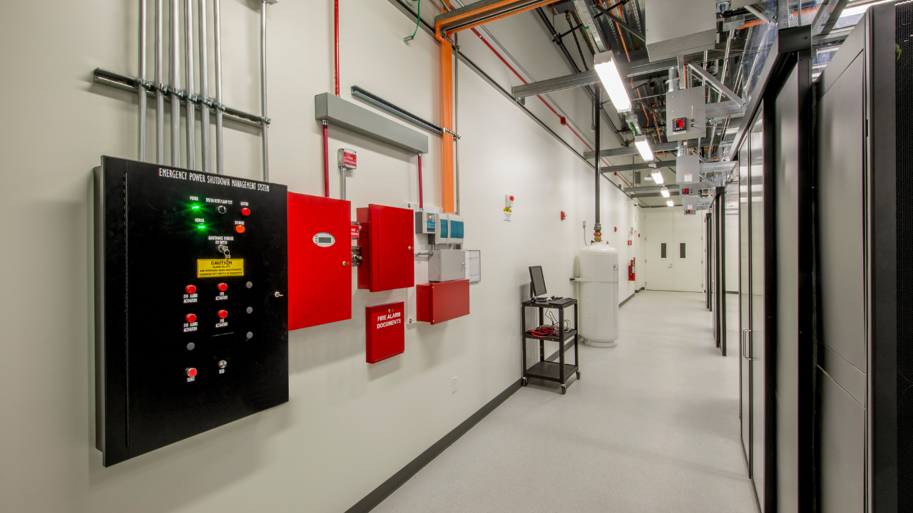 Fire alarm systems monitoring individual devices in a commercial building