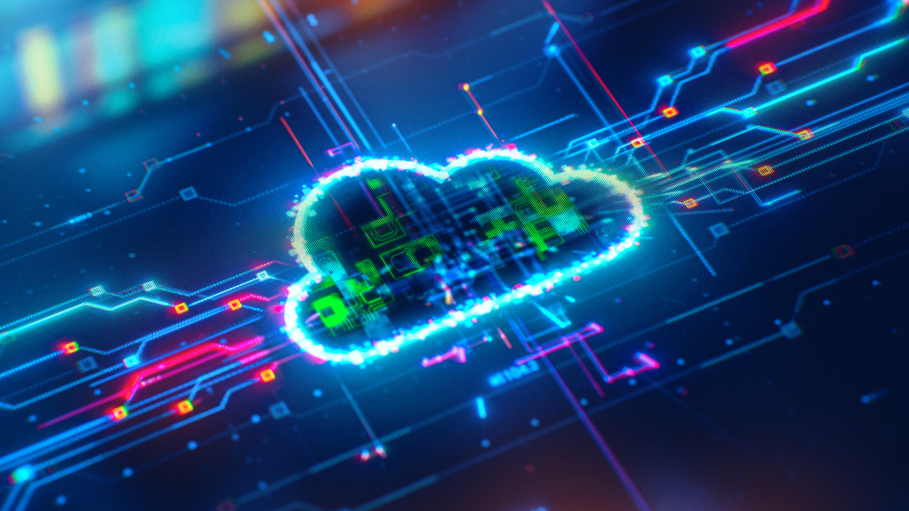 Commercial security camera connected to a cloud-based security system management platform